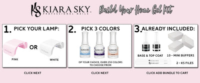 Build Your Kiara Sky Home Gel Kit