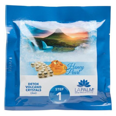 Honey Pearl 6 Step Pedicure Step 1 Kit By Volcano Spa