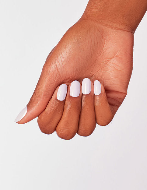 hands wearing M94 Hue is the Artist? Nail Lacquer by OPI