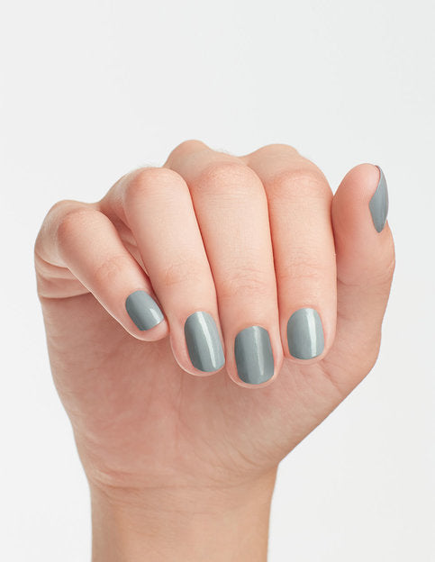 hands wearing F86 I Can Never Hut Up Opi Gel Polish by OPI