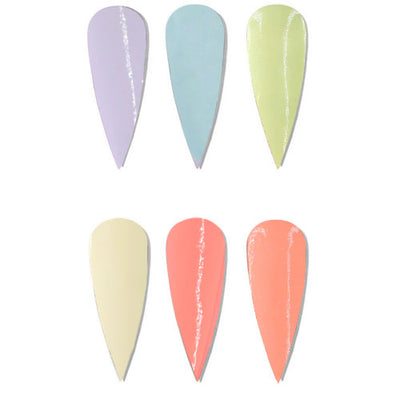 iGel Spring Pastel Powder Bundle : (181, 182, 183, 184, 185, 186)