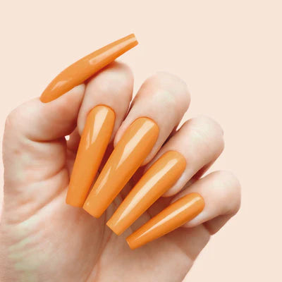 Hands wearing 642 Pour Decisions Classic Gel & Polish Duo by Kiara Sky