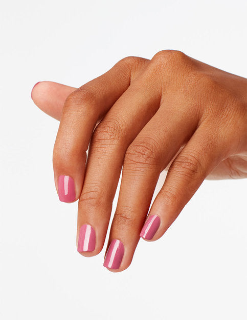 hands wearing H72 Just Lana-Ing Around Nail Lacquer by OPI