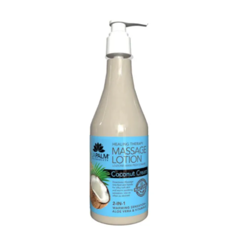LaPalm Massage Lotion 8oz - Coconut Cream