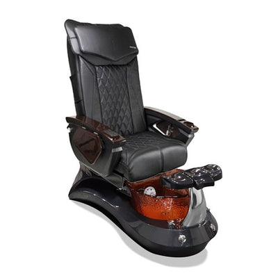 Lotus II Pedicure LX Chair Spa with Black & Gold Base