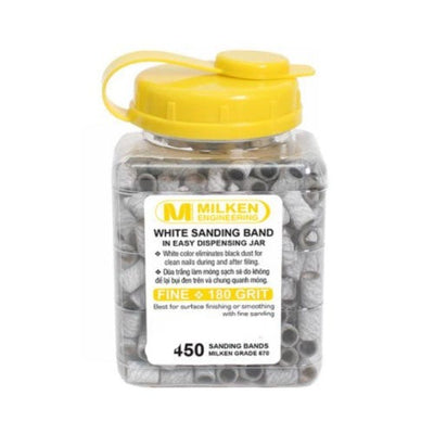 Milken White Sanding Band 450ct - Fine