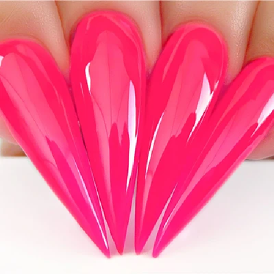 Hands wearing 446 Don't Pink About It Polish by Kiara Sky