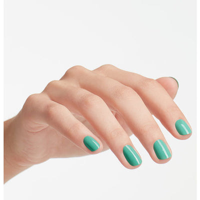 hands wearing N45 My Dogsled Is A Hybrid Dip Powder 1.5oz by OPI