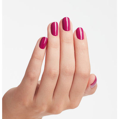 hands wearing N55 Spare Me A French Quarter Dip Powder 1.5oz by OPI