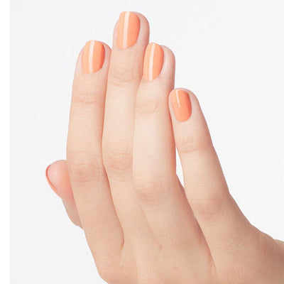 hands wearing N58 Crawfishin' For Compliment Dip Powder 1.5oz by OPI