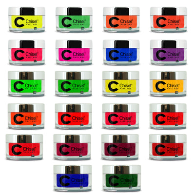 Chisel Powder- Neon Full Collection - 22 Colors