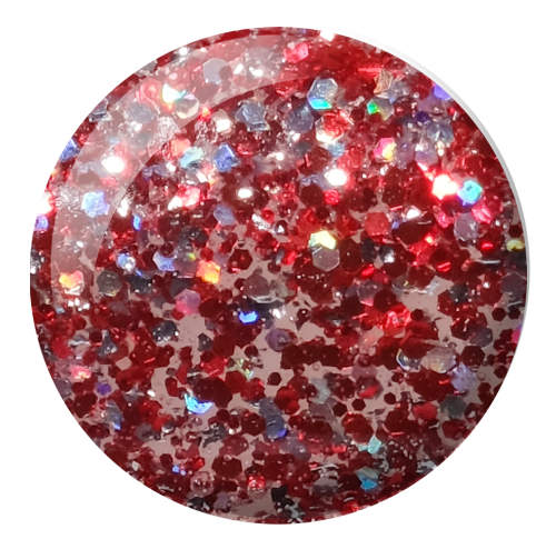 Swatch of 904 Holiday Cheer Gel & Polish Duo By DND