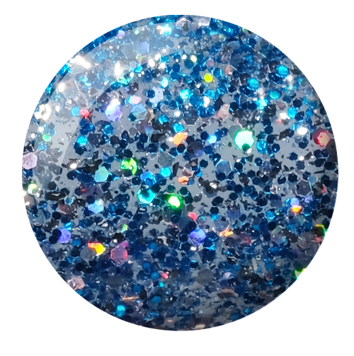 Sample of 927 Blue Illusion Gel & Polish Duo By DND