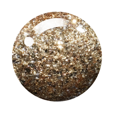 Swatch of 937 Gold Glam Super Platinum By DND