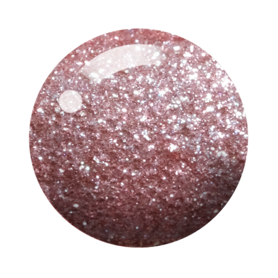 Swatch of 939 Rose Sparkle Super Platinum By DND