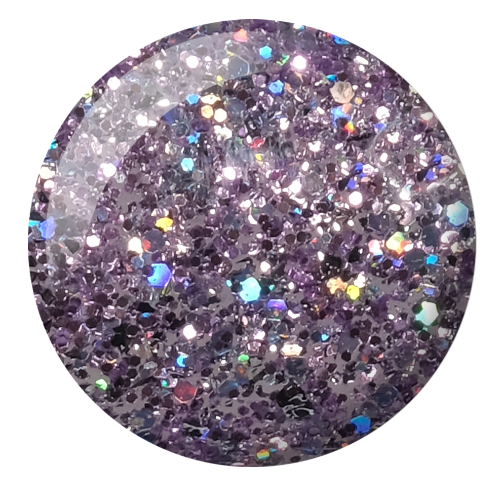 Swatch of 912 Lavender Aura Gel & Polish Duo By DND