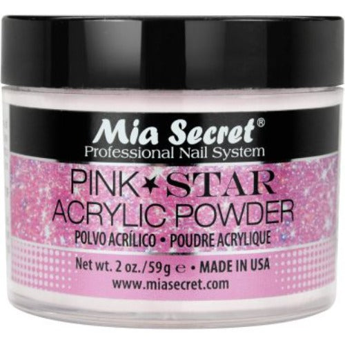 Pink Star 2oz Acrylic Powder By Mia Secret