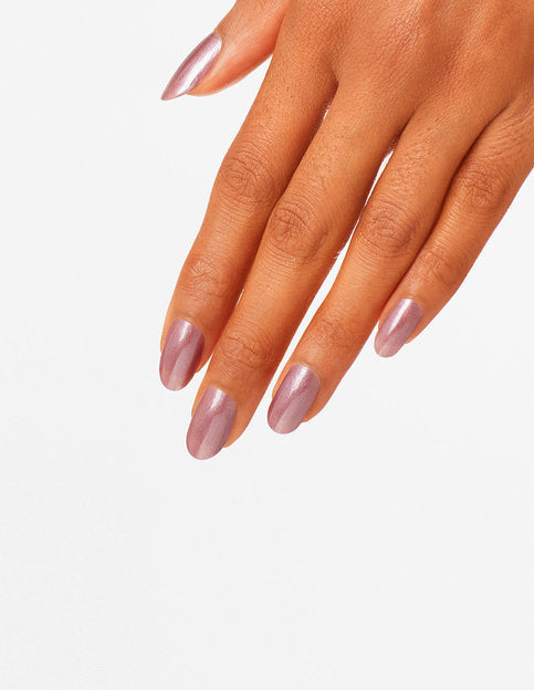 hands wearing I63 Reykjavik Has All The Hot Spots Gel Polish by OPI