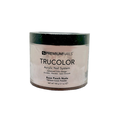 Premium Nails Trucolor Sculpting Powder - Rose Peach Nude 3.7oz