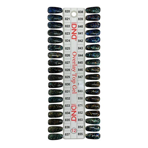 swatch of 821 Overlay Gel & Polish Duo by DND