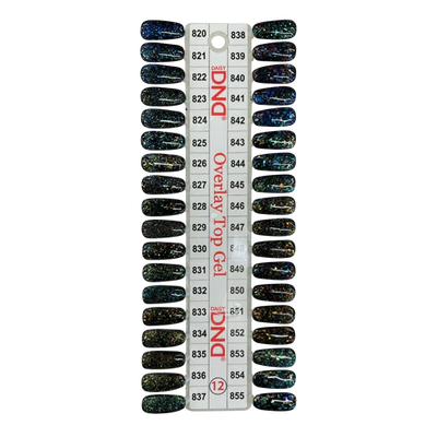 swatch of 821 Overlay Gel & Polish Duo by DND