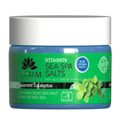 LaPalm Sea Spa Salts 12oz - Spearmint Eucalyptus