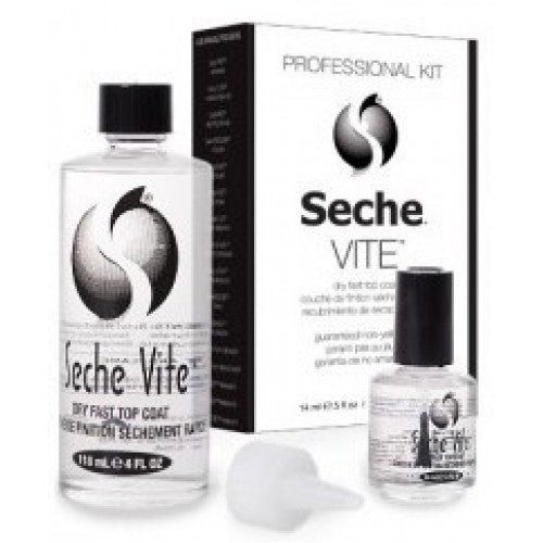 Seche VITE Dry Fast Top Coat Pro Kit 4oz