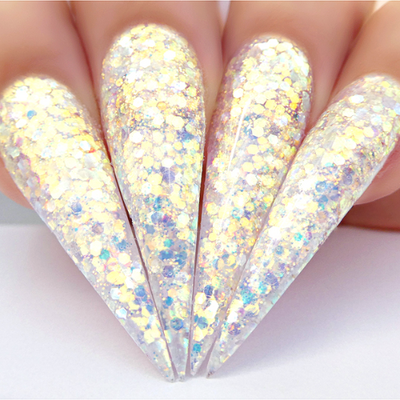 Hands wearing SP204 Halo Sprinkle On by Kiara Sky