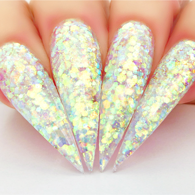 Hands wearing SP205 Snow-Cone Sprinkle On by Kiara Sky