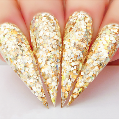 Hands wearing SP215 My Butter Half Sprinkle On by Kiara Sky