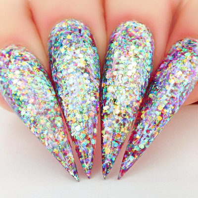 Hands wearing SP233 Milky Way Sprinkle On by Kiara Sky