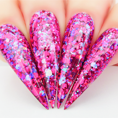 Hands wearing SP237 Disco Lights Sprinkle On by Kiara Sky