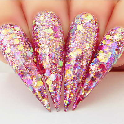 Hands wearing SP243 Pink it Up Sprinkle On by Kiara Sky