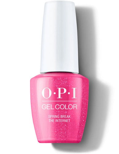 OPI GelColor + Matching Lacquer Spring Break The Internet #S009