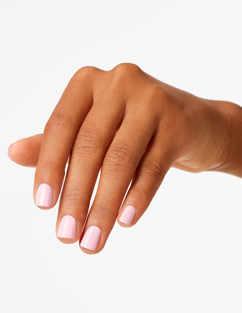 hands wearing H71 Suzi Shops & Island Hops Gel Polish by OPI