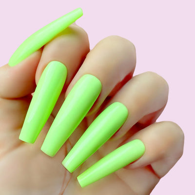Swatch of 5101 Tea-quila Lime Gel & Polish Duo All-in-One by Kiara Sky