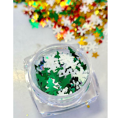 Christmas Glitters & Art - 6 piece set