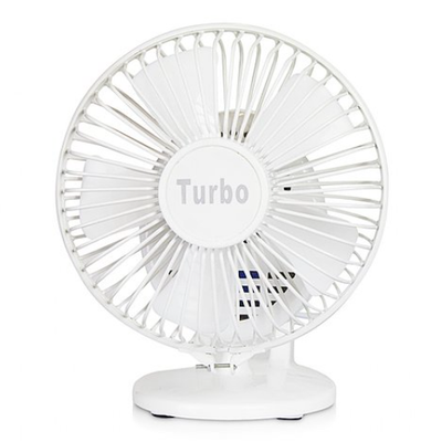 White Turbo Fan