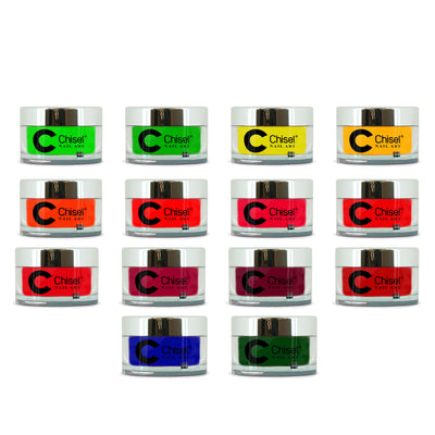 Chisel Powder- Neon Collection Vol 2. - 14 Colors (Neon 9-22)