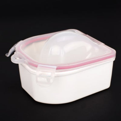 Acetone Resistant Deluxe Warming Manicure Bowl Soak Off Tray