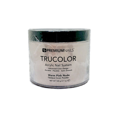 Premium Nails Trucolor Sculpting Powder- Warm Pink Nude 3.7oz