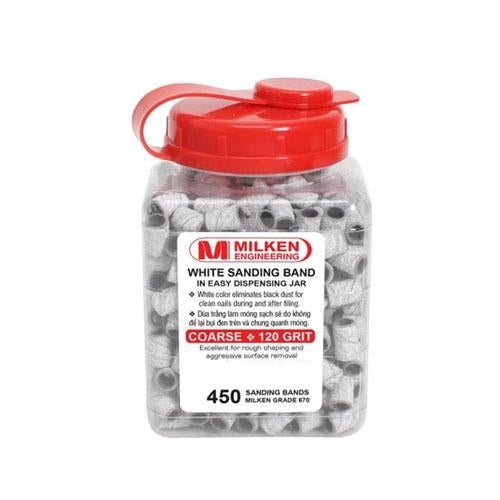 Milken White Sanding Band 450ct - Coarse