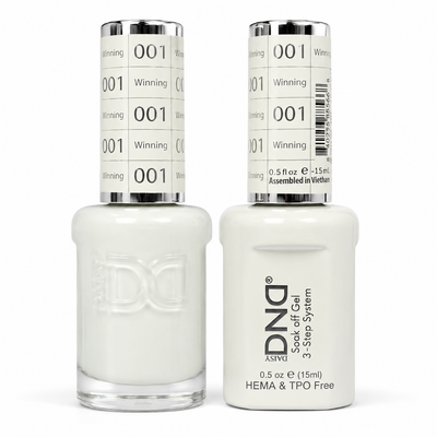 DND HEMA & TPO FREE Gel Polish Duo - 001 Winning