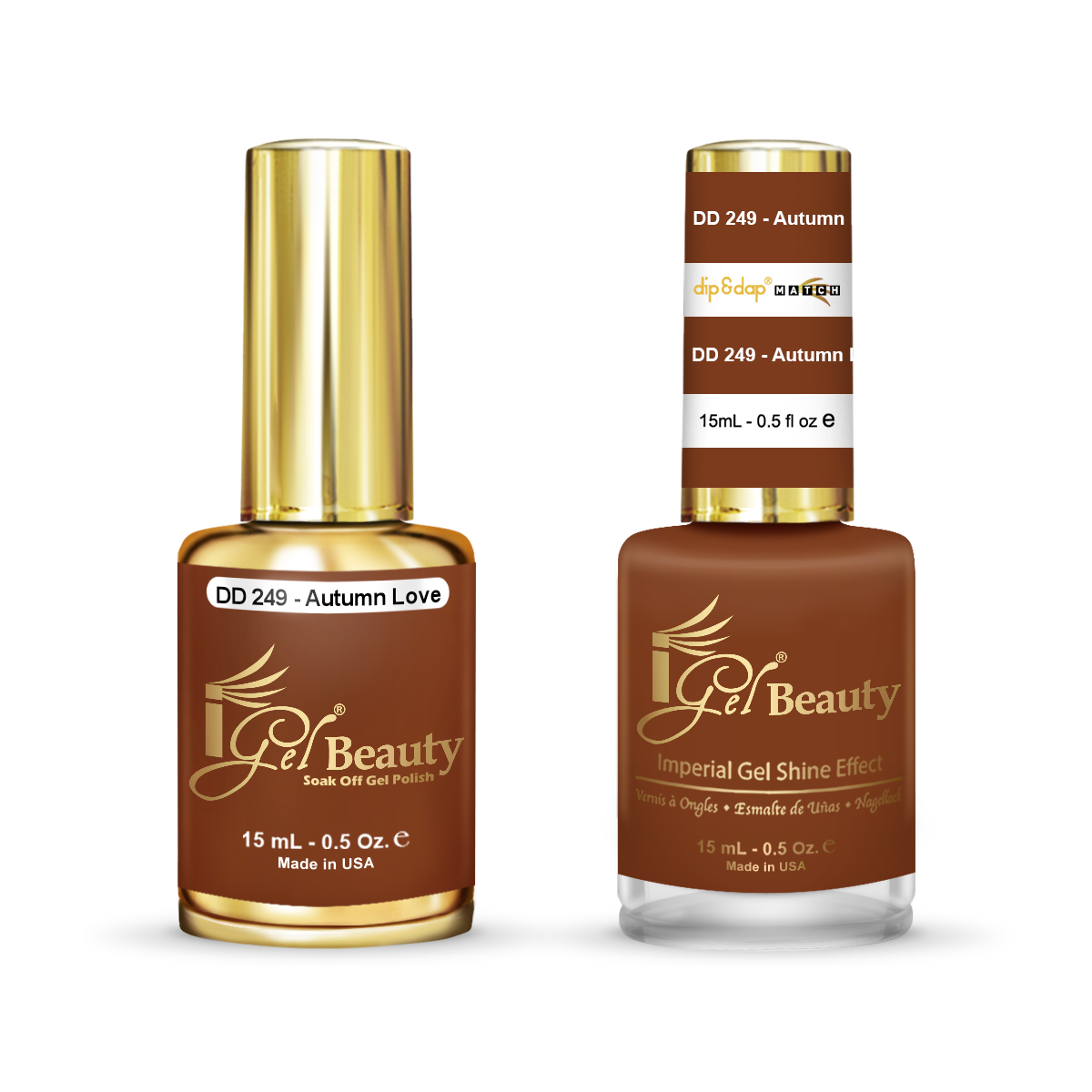DD249 Autumn Love Gel and Polish Duo By IGel Beauty