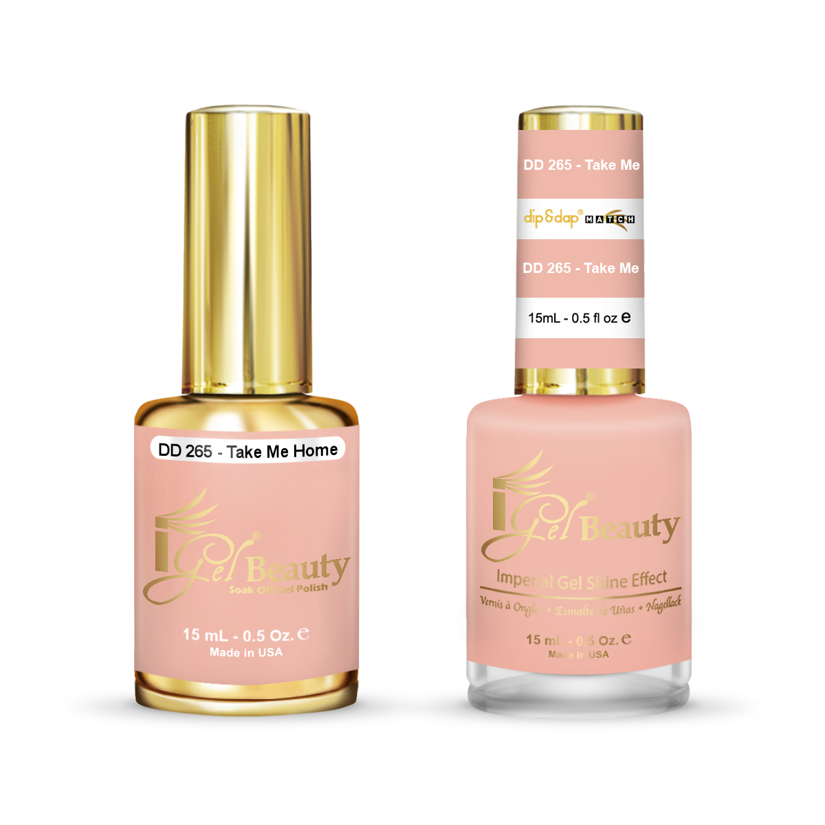 DD265 Take Me Home Gel and Polish Duo By IGel Beauty