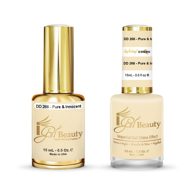 DD266 Pure & Innocent Gel and Polish Duo By IGel Beauty