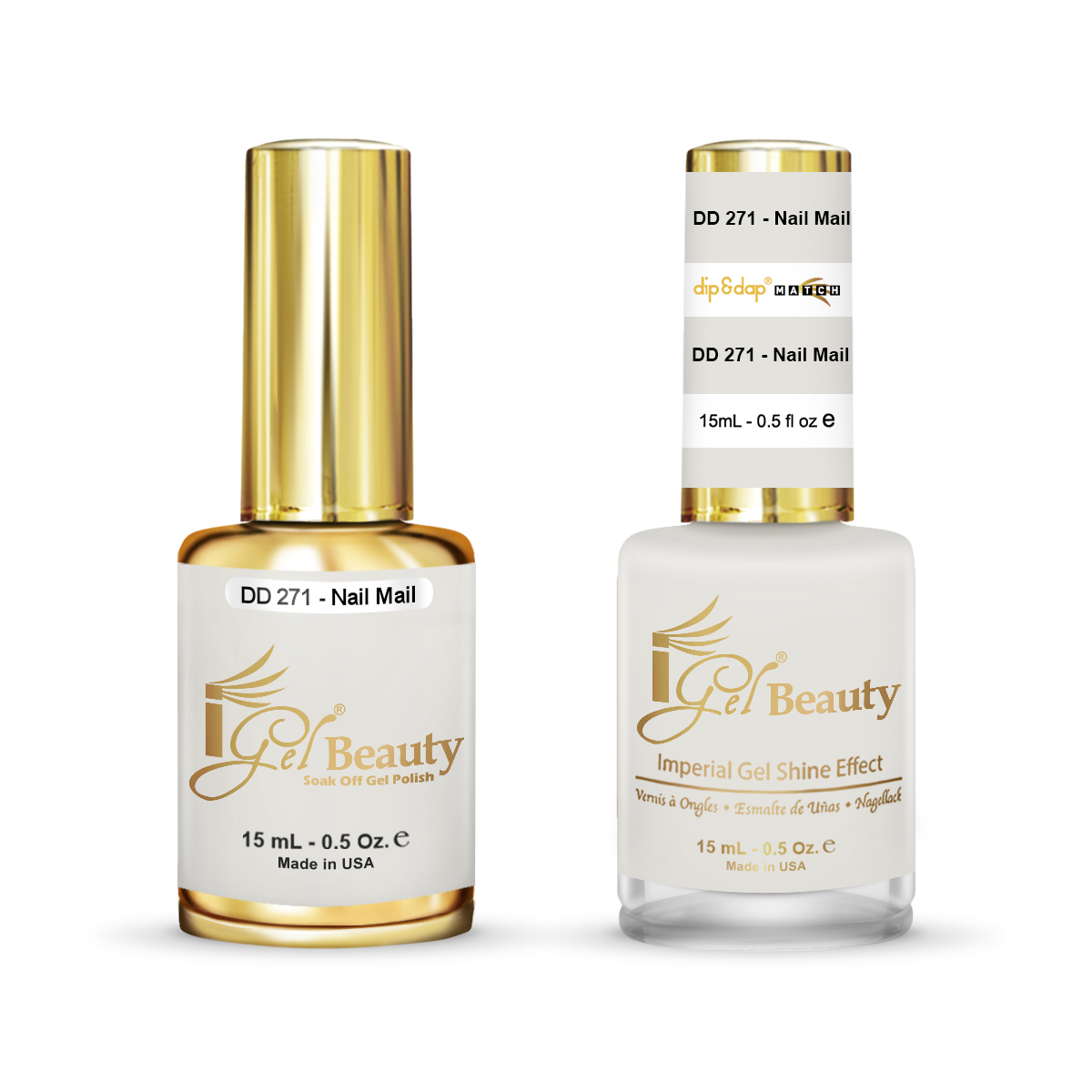 DD271 Nail Mail Gel and Polish Duo By IGel Beauty