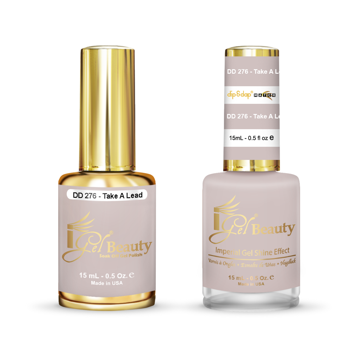 DD276 Take A Lead Gel and Polish Duo By IGel Beauty