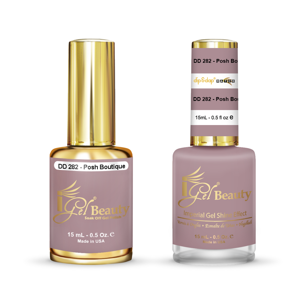 DD282 Posh Boutique Gel and Polish Duo By IGel Beauty