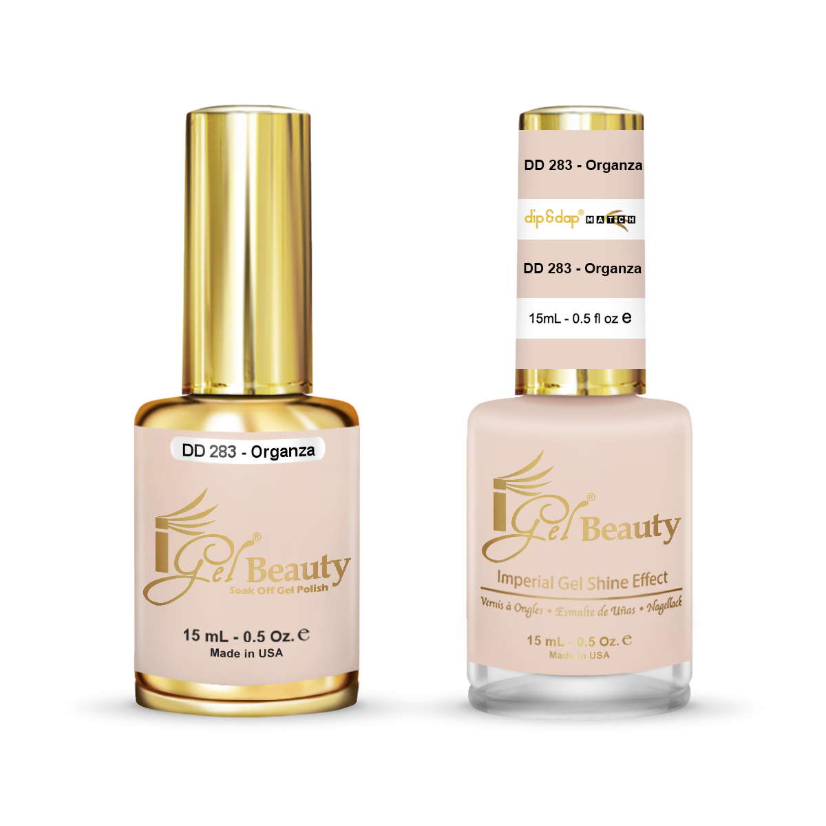 DD283 Organza Gel and Polish Duo By IGel Beauty